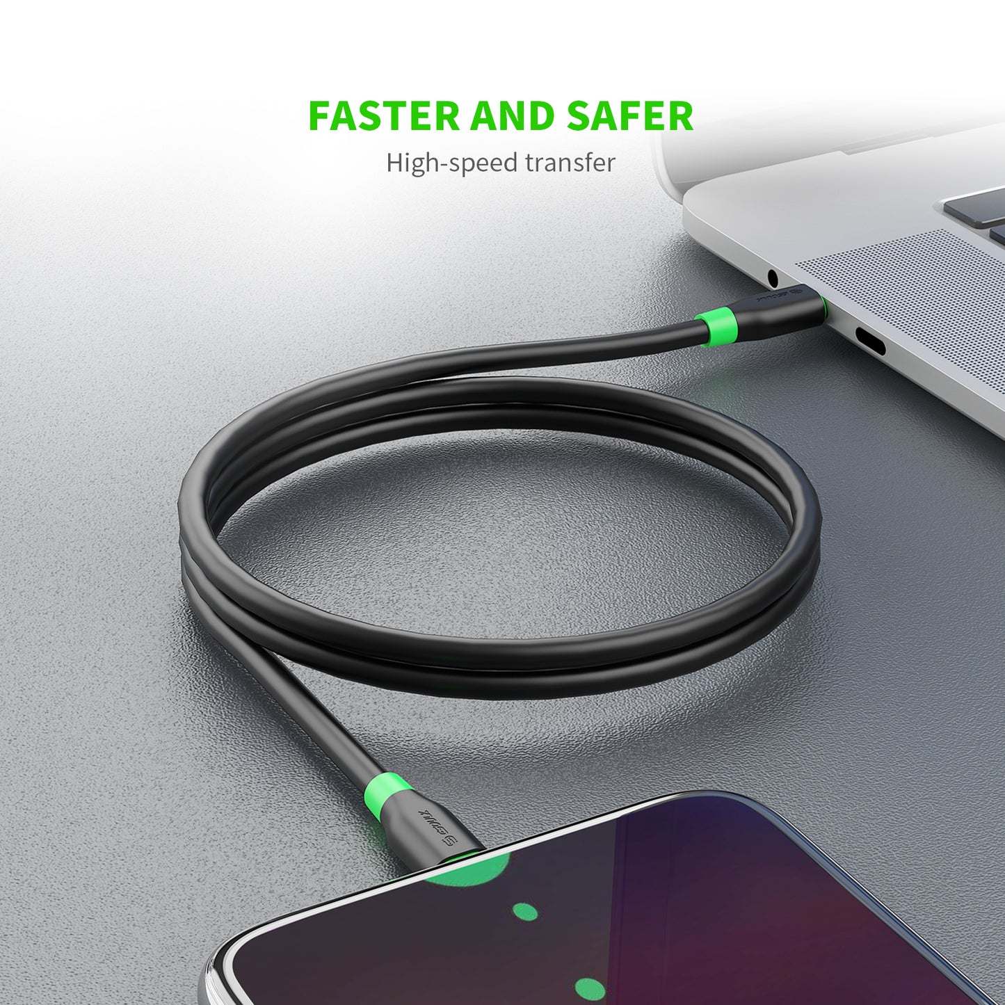 Esoulk C to C Cable 4FT / C to 8Pin Cable 4ft