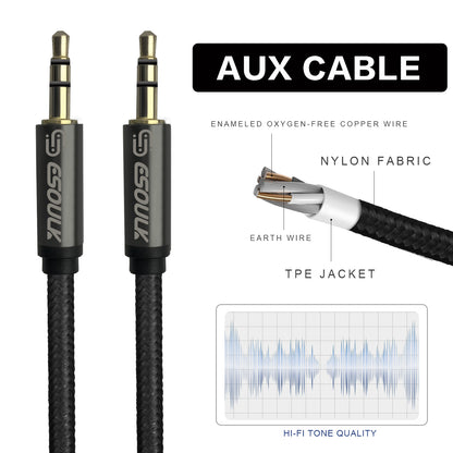 Esoulk AUX Cable 10FT